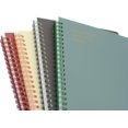 thumbnail image 4 of Vintage Morandi Color Notebook, Spiral Notebook, 4 Pieces, 4 of 5