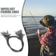 thumbnail image 5 of 10 unids/set Anti-mordedura 50cm 150lb Conductor frontal línea de pesca equipo de pesca, 5 of 8