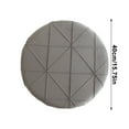 thumbnail image 3 of VOAVEKE Seat Cushion, Office Chair Cushion, Winter Cushion Plushs Warm Chair Cushion Office Sedentary Chair Cushion Slow Rebounds Memory Foam Seat Cushion Window Cushion, 3 of 5