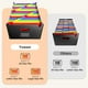 thumbnail image 4 of Organizador de archivos con forma de acordeón Yoassi, ultragrande, 24 bolsillos, 4 of 7