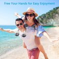 thumbnail image 1 of Portable Hands-free Neck Fan - Mini USB Rechargeable Cooling Device for Travel, Office, and Home, 1 of 5