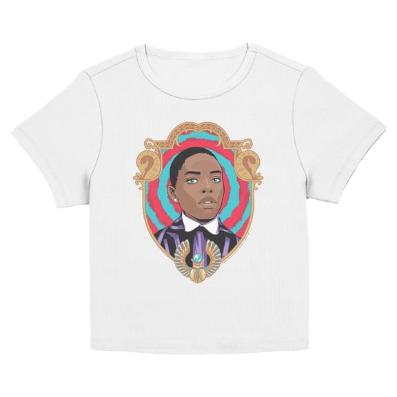 Juniors Wednesday Bianca Barclay Frame T Shirt