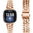 thumbnail image 1 of REQO Metal Bands Compatible with Fitbit Versa 4/Versa 3/Sense 2/Sense, Women Replacement Wristband, 1 of 8