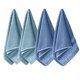 thumbnail image 1 of Paquete de 4 toallas de mano de algodón, juego de toallas de mano para baño, toalla suave y altamente absorbente (33*72 CM), 1 of 5