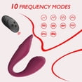 thumbnail image 5 of Couples Vibrator, Wearable Remote Control Vibrator, U Shape Clitoralis Stimulator for Women with 10 Modes Vibrating Sex Toys for Couples, 5 of 6