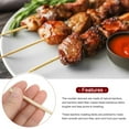 thumbnail image 4 of Uxcell 200pcs Bamboo Skewers Sticks 10 Inch 4mm Dia Natural Wooden Cocktail Picks, 4 of 5