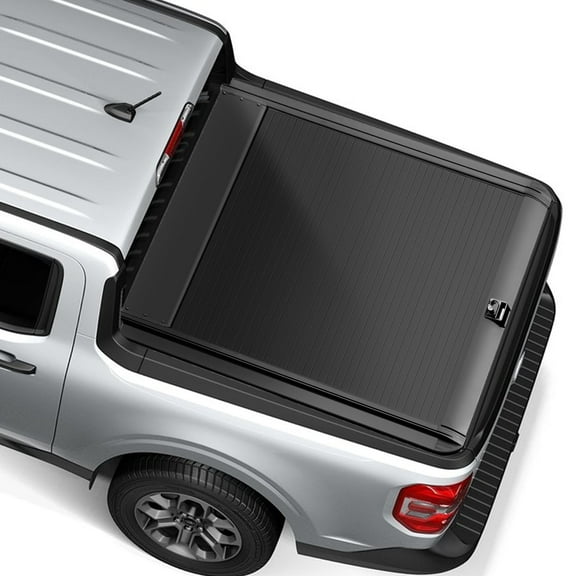 Retractable Truck Bed Tonneau Cover Compatible with 2022 2023 2024 Maverick (4.6'/54.4'') Retractable Hard Truck Bed Cover Password Lock