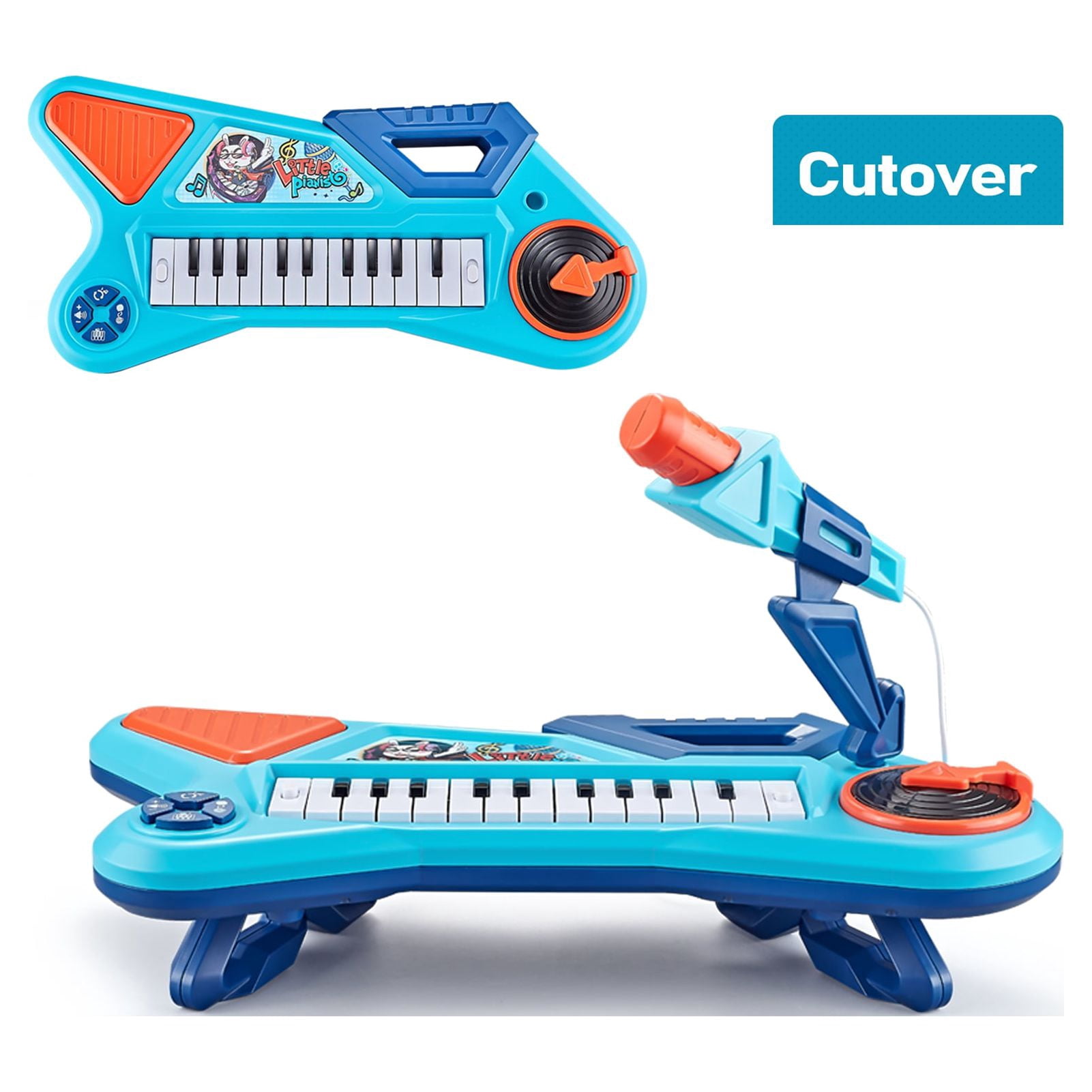 First Birthday Toddler Piano Toys for 1 Year Old Boy Gift Baby Keyboard and Microphone Musical Instruments