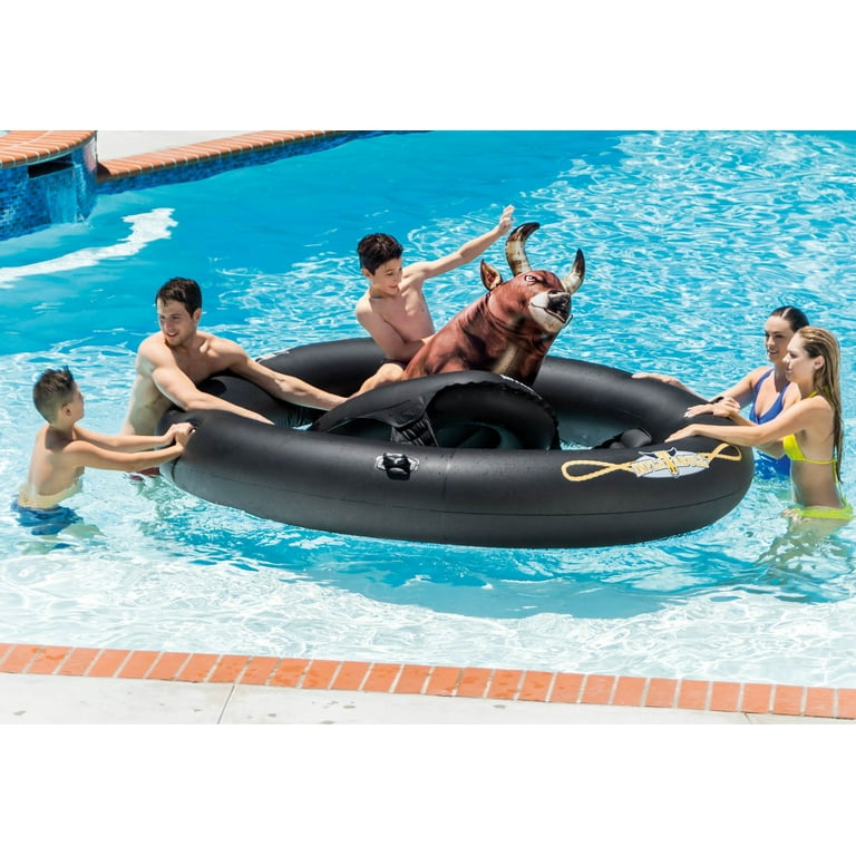 Giant Inflatable Bucking Bull Float Mechanical Bull Pool Rodeo