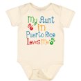 thumbnail image 3 of Inktastic My Aunt in Puerto Rico Loves Me Boys or Girls Baby Bodysuit, 3 of 5