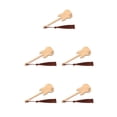 thumbnail image 2 of stanreset Page Marker Small Bookmark Guitar Pattern Multipurpose Decorations Offices Accessories Small Fixers Bamboo Stationery As shown 5Set, 2 of 6