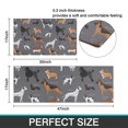 thumbnail image 7 of Dalmatian Corgi Bulldog Kitchen Rugs Sets Of 2,Anti Fatigue Kitchen Mat Rugs Non Slip Washable,Decorative Kitchen Floor Mats for Kitchen,Sink,Laundry,17"x30"+17"x47", 7 of 7