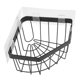 thumbnail image 5 of unbranded Rack De Almacenamiento Para Fregadero Negro De Acero Resistente Con Soporte Para Bayeta Y Esponja, 5 of 8
