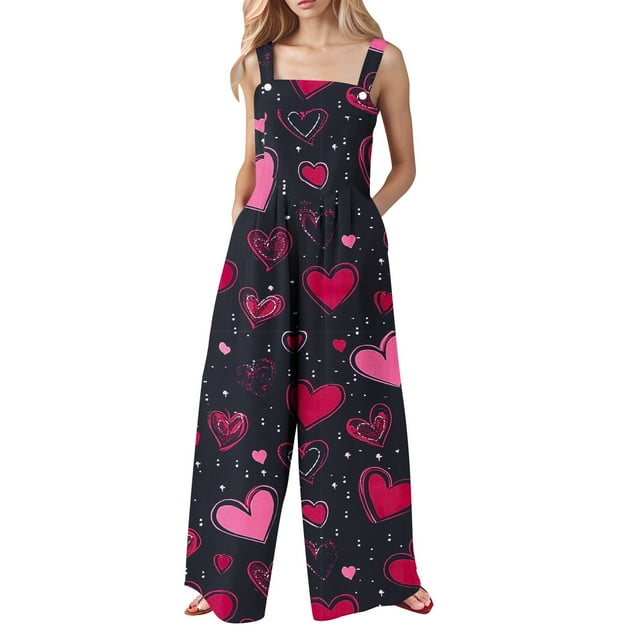 Combinaisons Colorées pour Femmes Été Automne Faux Gaze Lin Coupe Ample Décontractée Évasée Jambe Grand Jambe Droite Longue Bootcut Jambe Combinaisons Pantalons Barboteuses Adolescentes 2025 TG