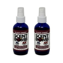 Scent Bomb Black Cherry Air Freshener 4 oz Spray 2-Pack, Long-Lasting Odor Eliminator for Home & Car, Effective Deodorizer Spray for Kitchen, Bathroom, Fresh Room Spray & Smell Neutralizer
