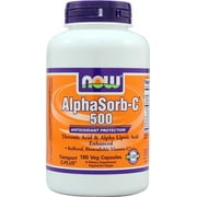 NOW Foods Vegetarian AlphaSorb-C 500 Antioxidant Protection, 180 Ct
