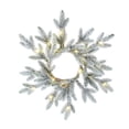 thumbnail image 1 of Kurt S. Adler P3013 Couronne de Pin Floqué à LED 18 Po. 20 Lumières à Piles, 1 of 5