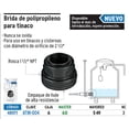 thumbnail image 1 of Brida Plástica Foset Para Tinaco 2-1/2', 1 of 1