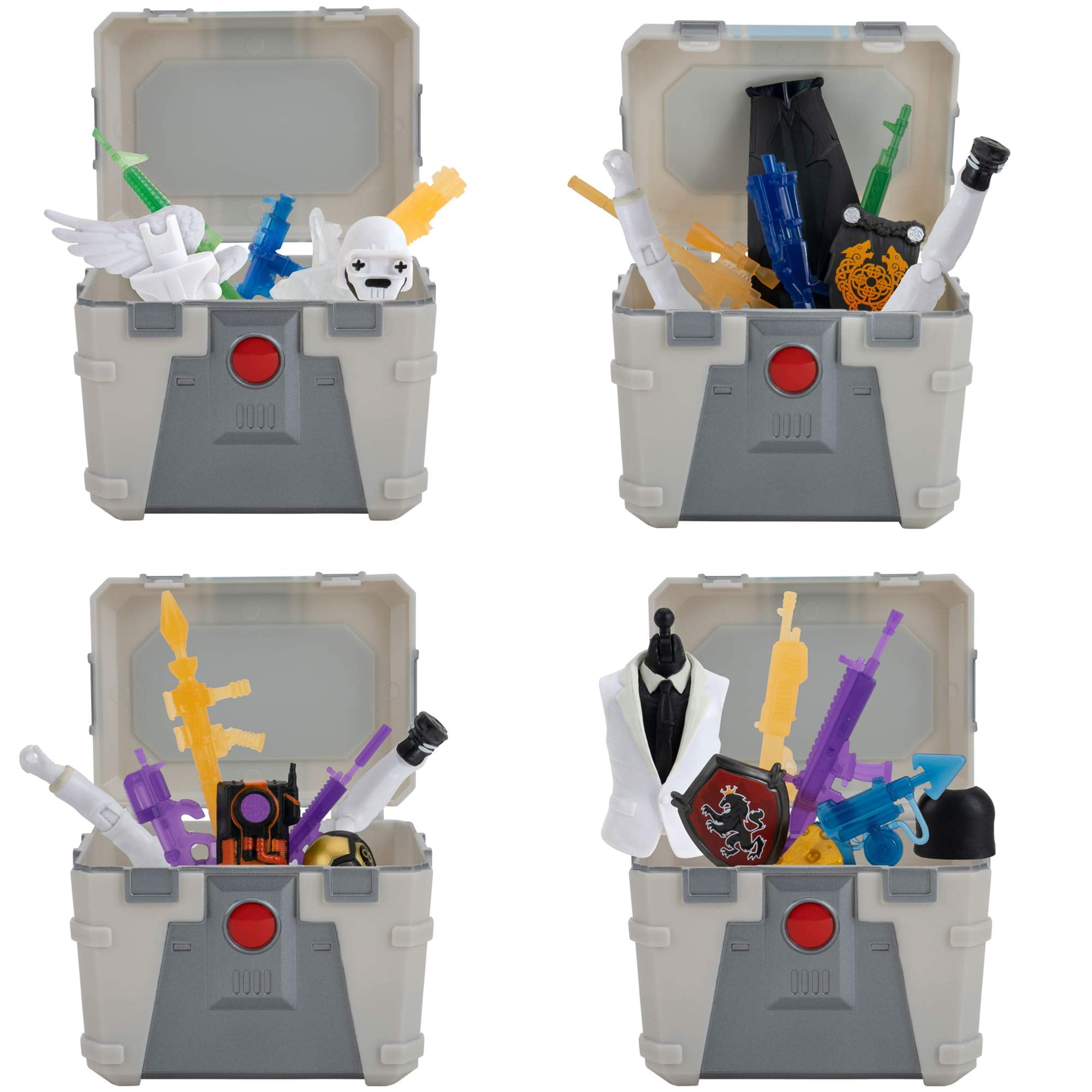 Fortnite Ghost Henchman Chest Collectible Accessory Set Bundle