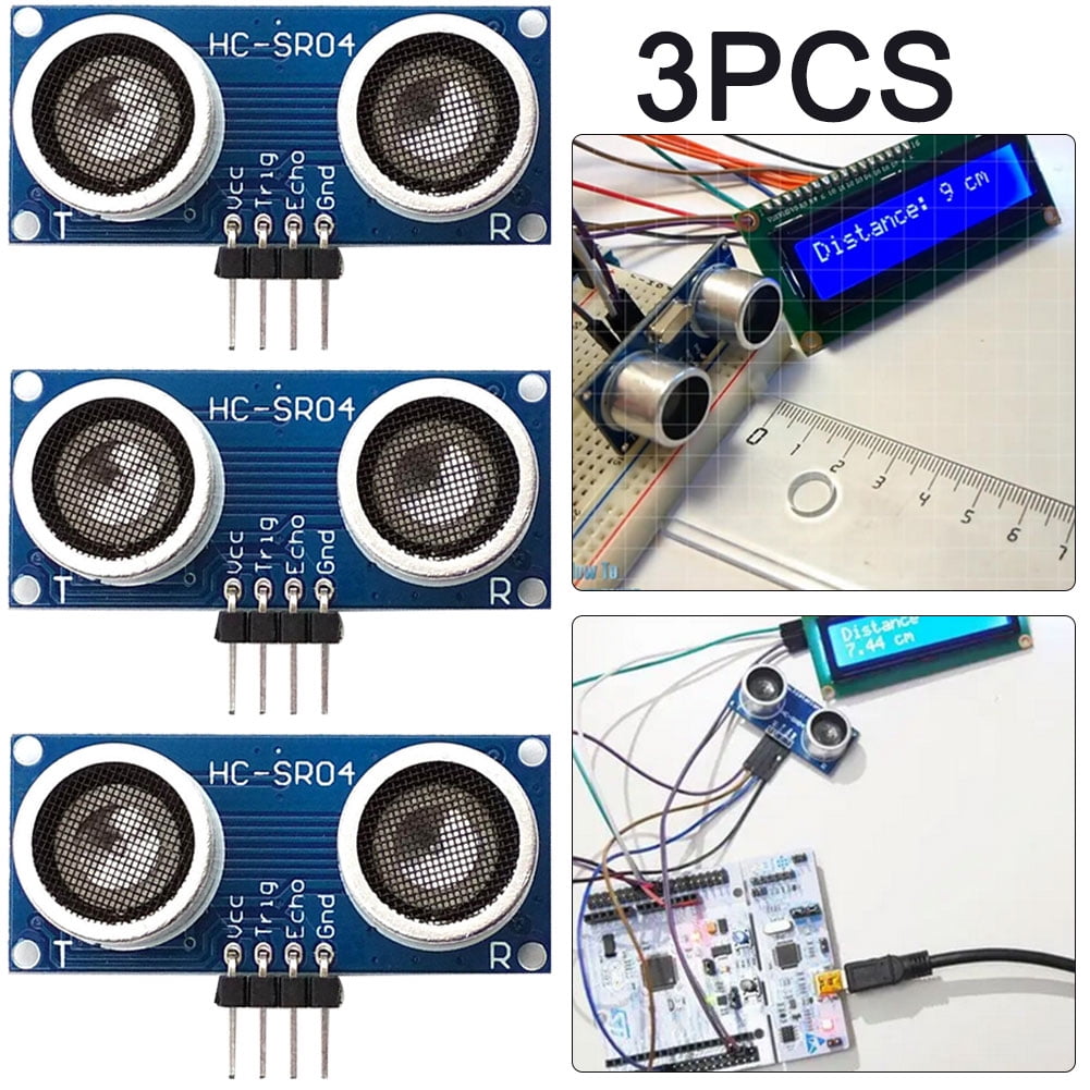 Sensor Ultrasónico HC-SR04P - Módulo Para Medir Distancia Hasta 4.5 M, Voltaje 3-5.5V
