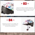 thumbnail image 4 of Toystoory Casco ajustable portátil y ligero para niños, para monopatín y Scooter, casco de bicicleta para niños pequeños Ciclismo, 4 of 6