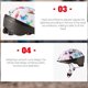 thumbnail image 4 of Toystoory Casco ajustable portátil y ligero para niños, para monopatín y Scooter, casco de bicicleta para niños pequeños Ciclismo, 4 of 6