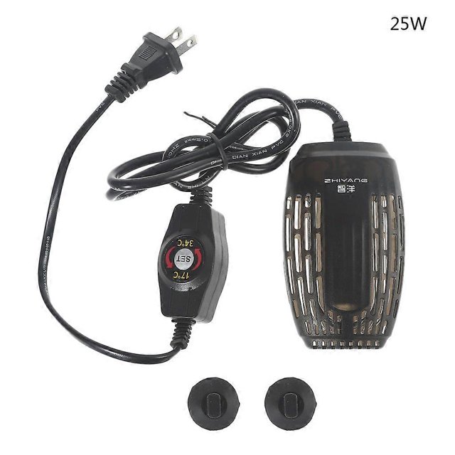 Calentador sumergible para acuario, ajustable, 17-34 W, 25 W, 50 W, 75 W y 100 W.