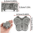 thumbnail image 4 of Jewelry Organizer, Jewelry Box, Zinc Alloy + Velvet Lining Butterfly Shaped Vintage Jewelry Organizer with Lid is A Necessary Tools for Women and Girls to Keeping Jewelry From Dust and Scratches, 4 of 7