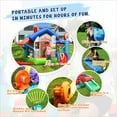 thumbnail image 5 of Action air Inflatable Bouncer House Jumping Castle with Ball Pit and Blower for Kids（9415）, 5 of 6