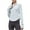 Gray, variant on Women Jackets with Hood Workout Tops Lined or Unlined Lightweight Yoga Gym Jacket with Thumb Hole Free Size Yellow