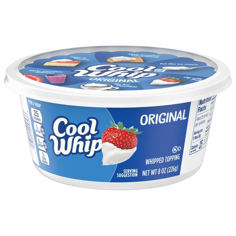 Cool Whip Zero Sugar Whipped Cream Topping, Oz Tub, 55 OFF