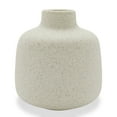 thumbnail image 4 of Blomus 65719 5 x 5 in. Rudea Ceramic Vase, White, 4 of 6