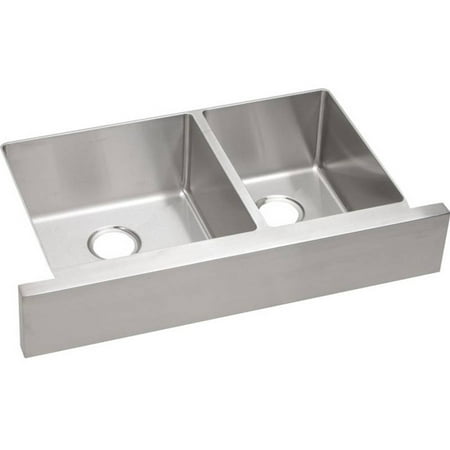 ... Stainless Steel Double Bowl Apron Front Undermount Sink - Walmart.com