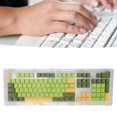 thumbnail image 4 of Teclas De Teclado Teclas De Color Translúcido Teclas De Teclado Mecánico Teclas De 107 Teclas Teclas De Teclado De Retroiluminación Teclas De Teclado 107 Clave Arco De, 4 of 8
