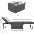 Vonanda Sofa Bed, Convertible Chair 4 in 1 MultiFunction Folding