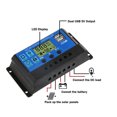 thumbnail image 3 of 10W Polycrystalline Silicon Solar Panel Dual USB Output for Motorcycles Boat Tractor Trailer Truck Lawn Mower RV, 3 of 8