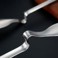 thumbnail image 3 of Gancho de pared con mango curvo integrado de acero inoxidable 304, cuchara para olla caliente, colador, cuchara para sopa, cuchara para sopa, cuchara para gachas, 3 of 5