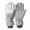 Gray, variant on Women Winter Gloves Reflective Zipper Thick Warm Windproof Cycling Driving Car Skiing Outdoor