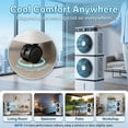 thumbnail image 5 of 3-Speed Evaporative Air Coolers for Room, Office, Garage, Indoor, Outdoor Use, 5 of 11