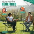thumbnail image 5 of Sunnyfeel Camping Directors Chair, Heavy Duty,Oversized Portable Folding Chair with Side Table, Pocket for Beach, Fishing,Trip,Picnic,Lawn,Concert Outdoor Foldable Camp Chairs, 5 of 8