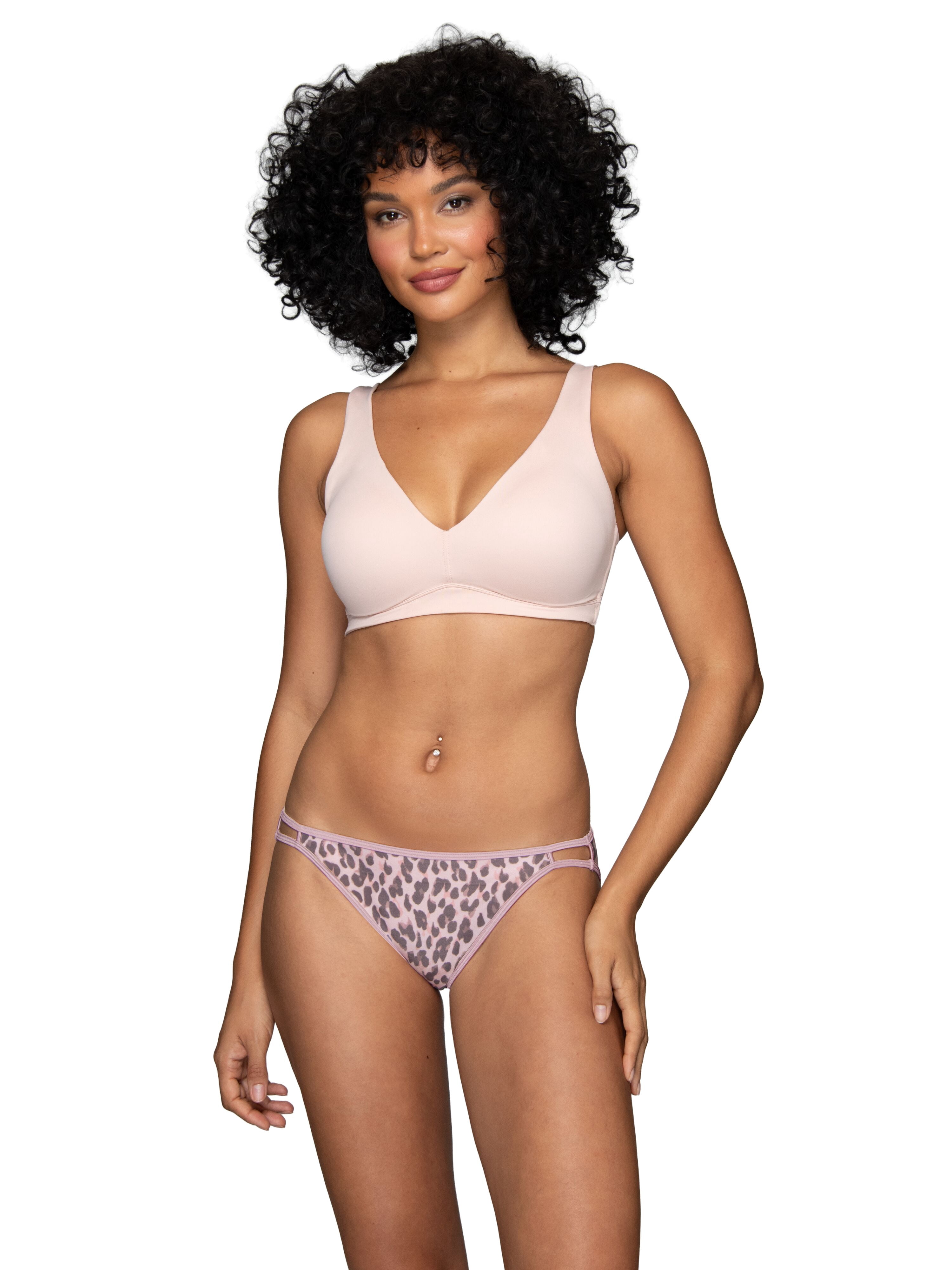 Vanity Fair Lingerie Women's Beauty Back Wireless Bra with Lift, Smoothing, Simple Sizing S-3XL, Style 72164
