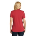 thumbnail image 2 of Port Authority Ladies Dry Zone Uv Micro-Mesh Polo Lk110 - Rich Red - 3XL, 2 of 4