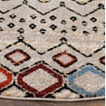 thumbnail image 4 of Safavieh Amsterdam Gladwin Geometric Area Rug, Light Grey/Multi, 5'1" x 5'1" Round, 4 of 8