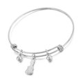 thumbnail image 1 of Minnieouse Brazalete Colgante Expandible Joyería delicada Decoración personalizada Graduación Cumpleaños Novia Regalo Ropa, zapatos y accesorios Miscelánea Acero Color Tipo 2 Minnieouse AP011425-02, 1 of 6