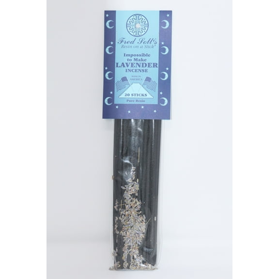 Fred Soll's® Resin on a Stick® Impossible to make Lavender Incense (20)