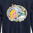 thumbnail image 3 of Disney - Alice In Wonderland - Alice Daisies - Toddler & Youth Crewneck Fleece Sweatshirt, 3 of 5