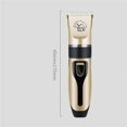 thumbnail image 3 of RKZDSR Low Noise Rechargeable Pet Grooming Clippers, Dog Hair Clippers with 8 Combs, Quiet and Efficient, 3 of 8