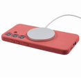 thumbnail image 4 of For Samsung Galaxy S25 Case Compatible with MagSafe Shockproof TPU Phone Cover - Camellia Red, 4 of 5