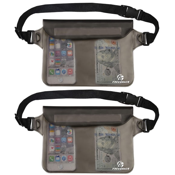 Riñonera impermeable Freegrace, 23 x 17 cm, 10 m, bolsas seguras