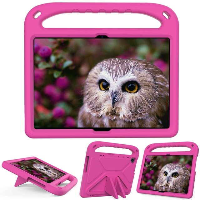 Étui EVA pour Enfants pour Lenovo Xiaoxin Pad 2022 10.6 Housse de Tablette Tab M10 P11 Plus 10.3 3rd Gen2 Pro 11.5 M8 To328 To350FU Support Funda ROSE Rouge P10 To-X705F X705L